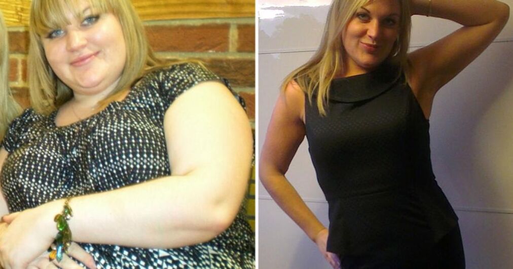 før og efter billeder af den dovne diæt