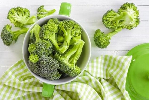 broccoli på en blodtypediæt