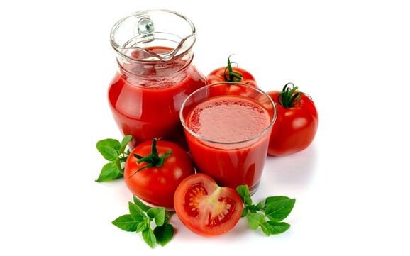 tomatjuice til japansk kost