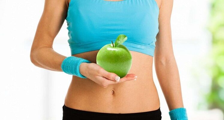 æble til hurtigt vægttab