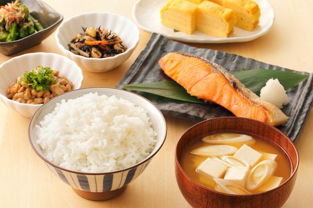 Japanske diætfødevarer
